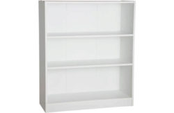 HOME Maine Small Extra Deep Bookcase - White